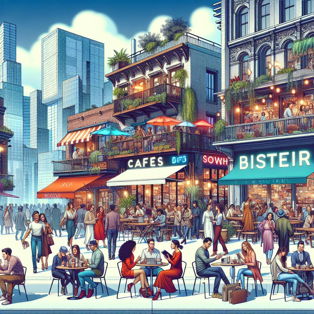 Cafés und Bistros, die den Zeitgeist prägen