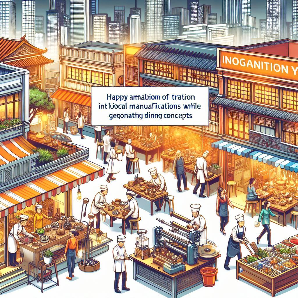 Lokale Manufakturen und innovative Gastro-Konzepte