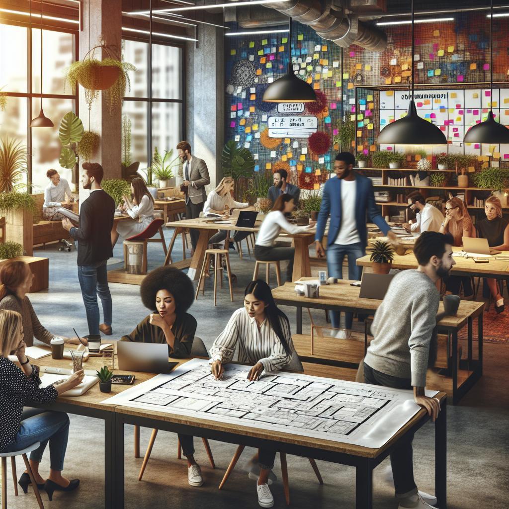 Co-Working-Spaces, die kreative Communities fördern